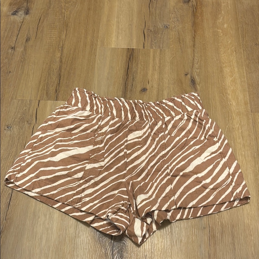 Zebra Print Women's Shorts